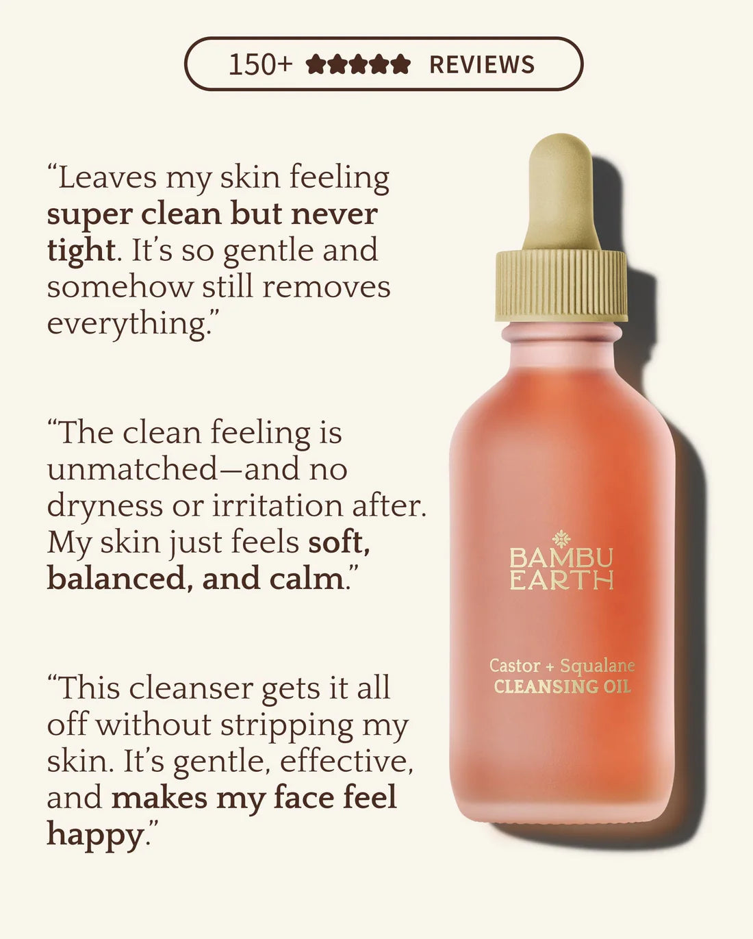 Castor & Squalane Cleansing Oil