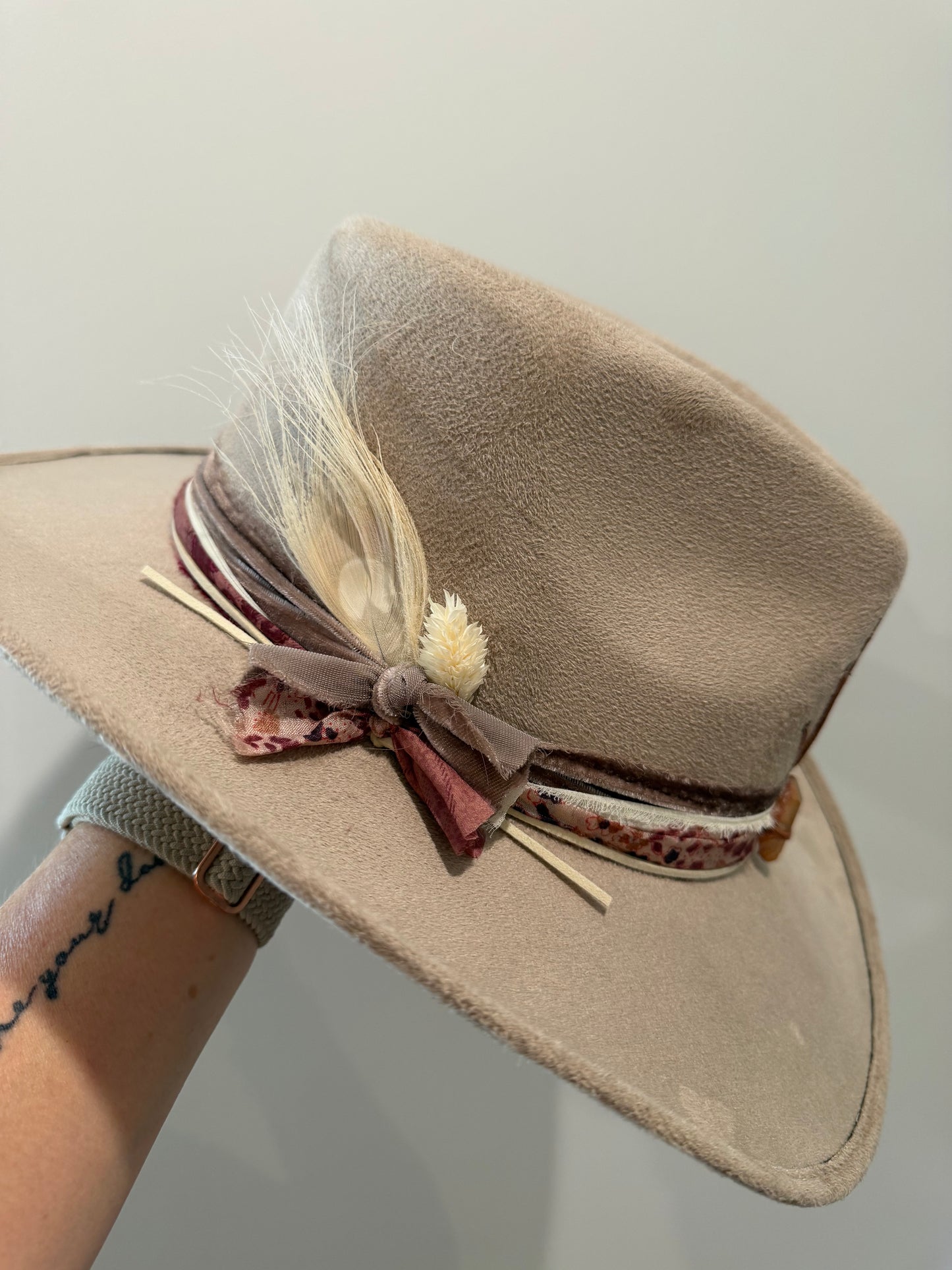 Handmade Vegan Leather Hat