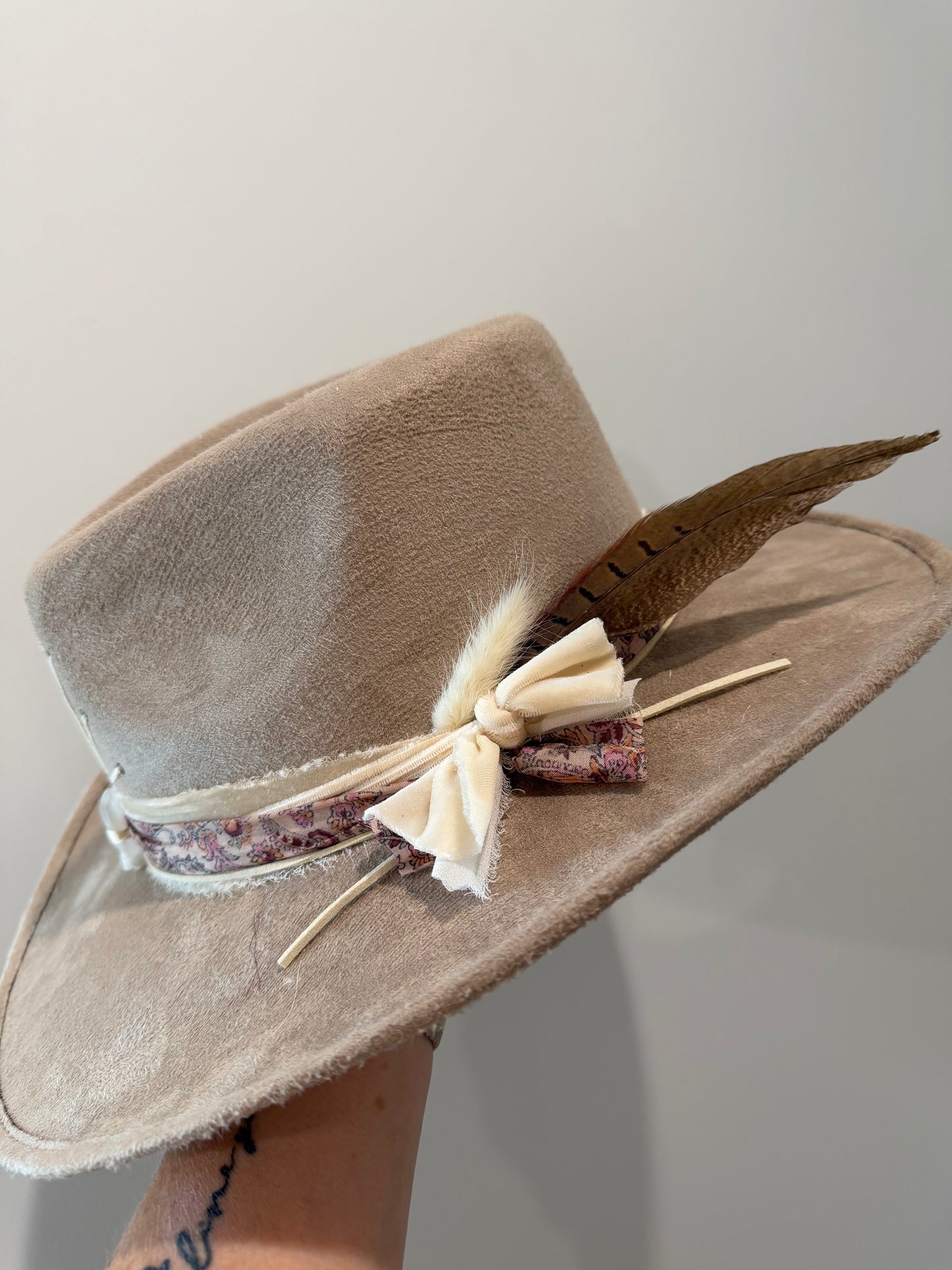 Handmade Vegan Leather Hat