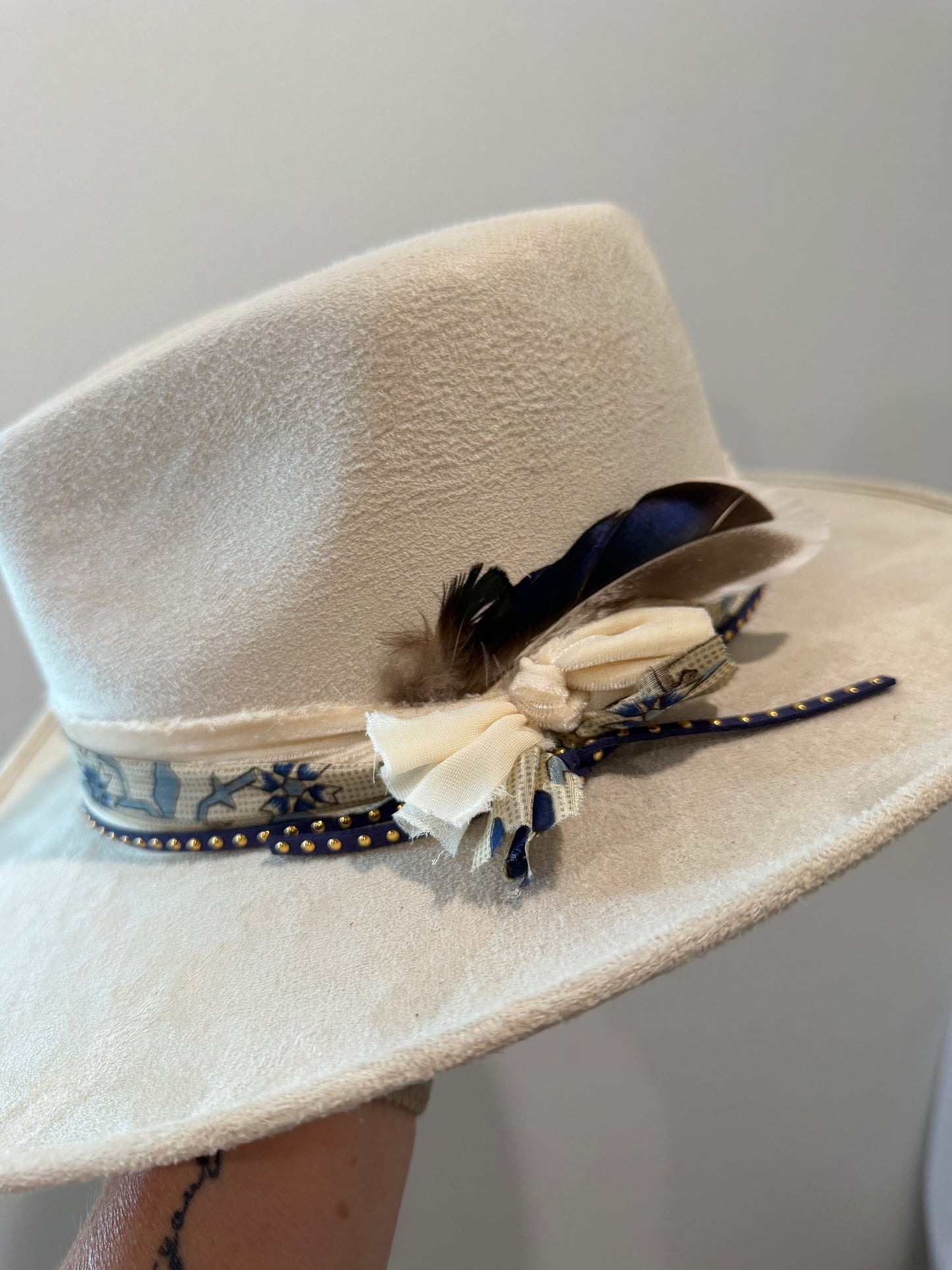 Handmade Vegan Leather Hat