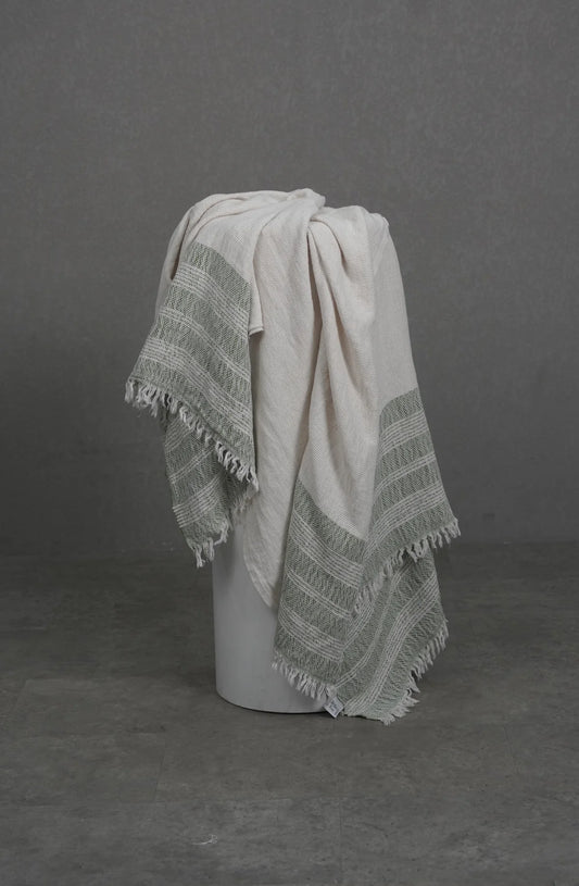Turkish Cotton & Linen Throw