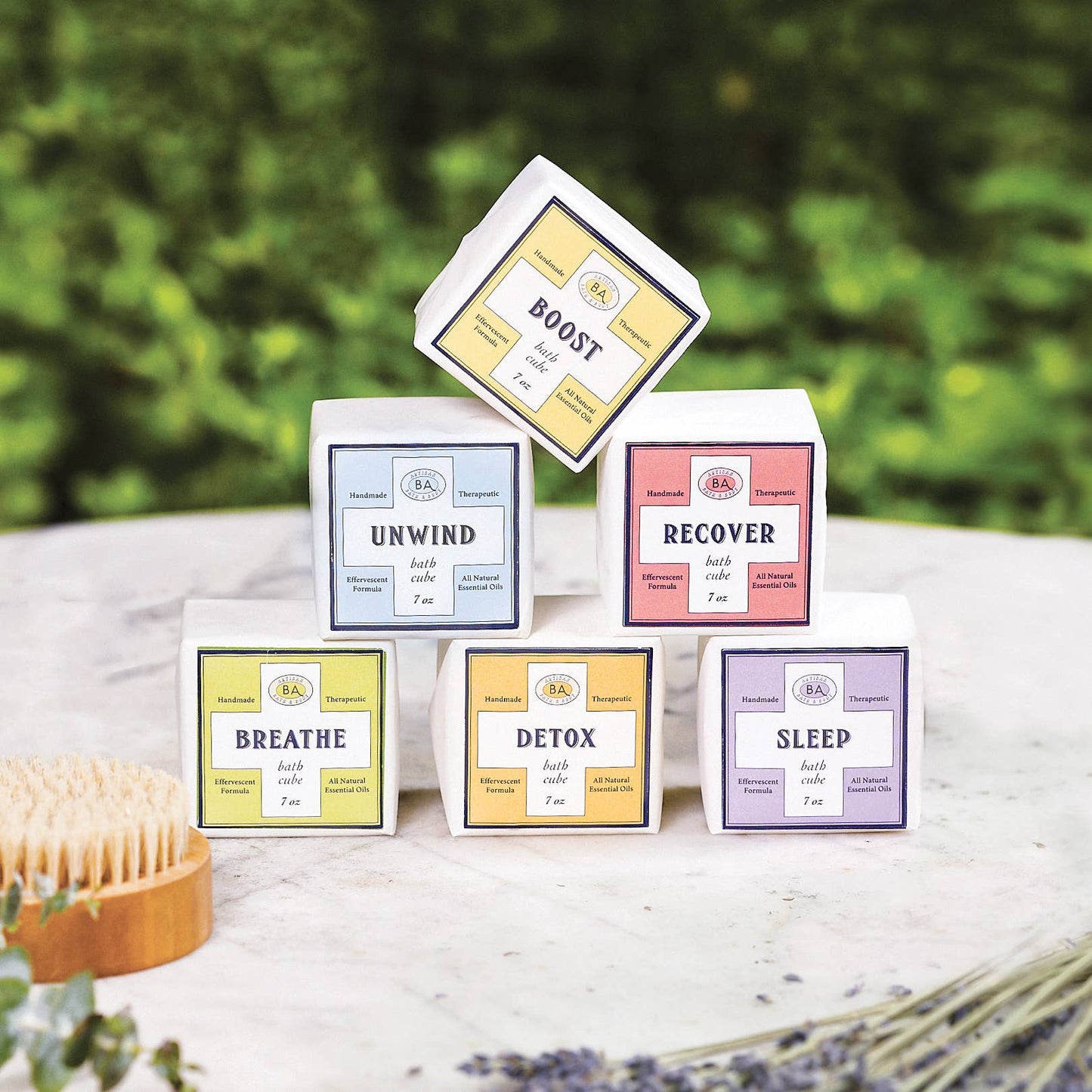 Effervescent Bath Cubes