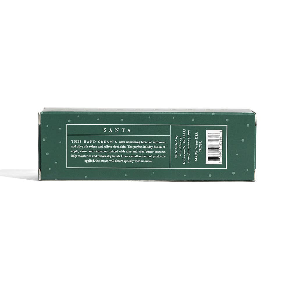 Santa Hydrating Travel Size Holiday Hand Cream