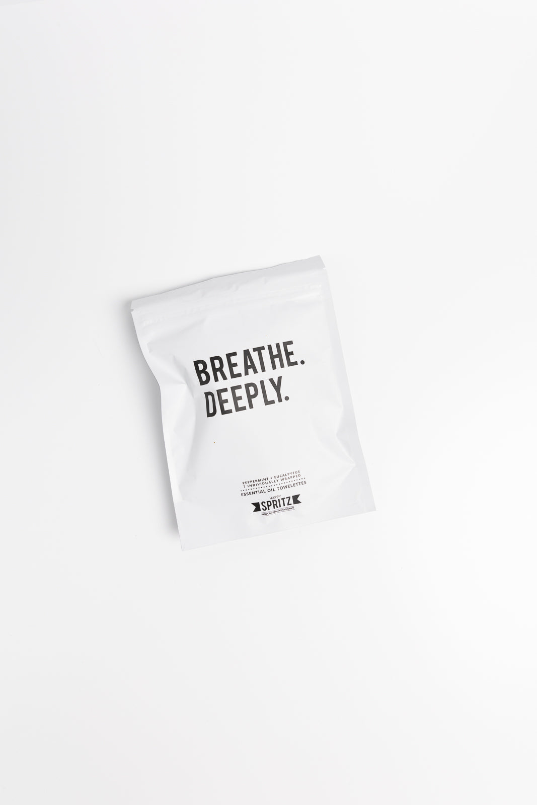 'Breathe Deeply' Essential Oil Towelettes - 7 day bag