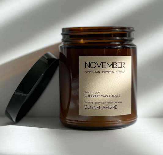 'November' - Candle